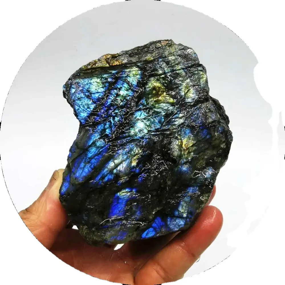 Bulk Wholesale Natural Top-グレードFancy Labradorite Original Ore Specimen Stone