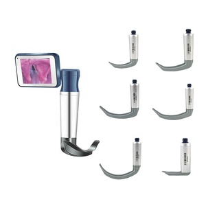 Ensemble de laryngoscope vidéo médical d'hôpital Besdata, prix flexible, laryngoscope vidéo numérique portable - Product Image 3