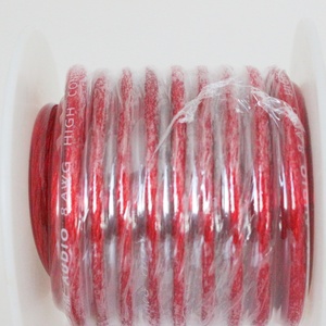 Cavo di messa a terra di alimentazione 1/0 calibro 17FT con rame puro Ofc amplificatore Audio per Subwoofer per auto cavo di alimentazione della batteria - Product Image 2