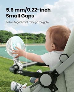 2026 New Portable Octopus <b>Fan</b> with Flexible Tripod, <b>USB</b> Rechargeable <b>Mini</b> Stroller <b>Fan</b>, Ultra-Quiet for Baby & Office - Product Image 6