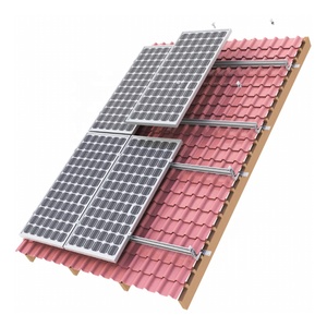 Sunpal En Aluminium Panneau Solaire De Montage <span class=keywords><strong>Rail</strong></span> <span class=keywords><strong>Support</strong></span> Pour Toit De Tuiles Installer - Product Image 1