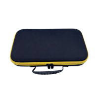 Usine personnalisé Portable coque rigide Eva sac à outils pochette étui de transport étui à fermeture éclair avec insertion de moule
