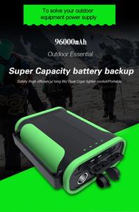 <span class=keywords><strong>Chargeur</strong></span> <span class=keywords><strong>solaire</strong></span> haute capacité Merpower Gp30 96000mah <span class=keywords><strong>12v</strong></span>, <span class=keywords><strong>batterie</strong></span> portable d'extérieur avec support pour la pêche à la carpe - Product Image 4