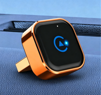 Adaptateur CarPlay sans fil 2-en-1 LD-CP18, connexion automatique Plug and Play, dongle USB, convertit le CarPlay filaire en sans fil