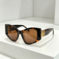 Lunettes de soleil unisexes tendance, surdimensionnées, avant-gardistes, carrées, à monture intégrale, avec verres dégradés et protection UV400, Nouveauté 2026