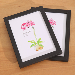 Bán buôn gia đình tường trang trí nội thất bằng gỗ hình ảnh khung ảnh trong màu đen và trắng Kích thước A3 A4 5 ''4x6 5x7 8x10 11x14 16x20 - Product Image 4