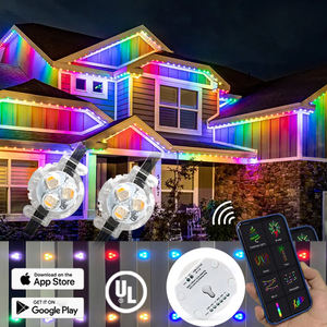 Exterior LED RGBIC Paisaje Luces 48V UCS2904 Blanco cálido RGBW IP68 Clasificación PC Lámpara para hoteles Vacaciones al aire libre Uso permanente - Product Image 6