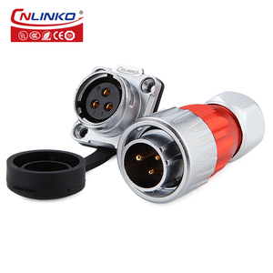 Cnlinko cắm điện ổ cắm năng lượng mặt trời bảng điều chỉnh kết nối 3 pin cho năng lượng mặt trời ánh sáng đường phố - Product Image 1