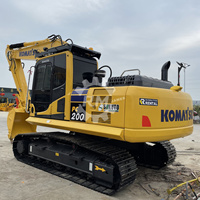 Excavatrice sur chenilles d'occasion KOMATSU PC200-8, 20 tonnes, pour le développement terrestre, fournisseur de matériel de terrassement sur chenilles PC200-7 PC220-8 PC210LC-8