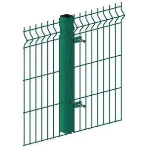 American style wire mesh fence garden use welded iron wire mesh fence