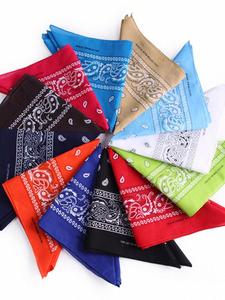 Pañuelos al por mayor de 22 x 22 pulgadas, pañuelo grande para la cabeza, pañuelo de vaquero con diseño de Paisley, pañuelo para la cabeza para mujeres y hombres - Product Image 4