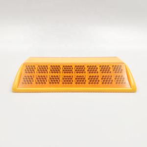 Reflector <span class=keywords><strong>Vial</strong></span> Reflectante de ABS Duradero, Tipo Ojo de Gato, Marcador de Tráfico de Alta Visibilidad para <span class=keywords><strong>Seguridad</strong></span> - Product Image 5