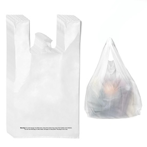 Bolsa de Compras Personalizada, Compostable, Biodegradable, de PLA, PBAT, Almidón de Maíz, para Supermercado, con Logotipo - Product Image 1