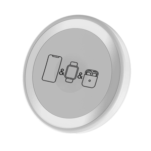 <span class=keywords><strong>Chargeur</strong></span> sans fil magnétique 3 en 1, charge rapide 15W, type-C, <span class=keywords><strong>chargeur</strong></span> sans fil portable rond, logo personnalisé, cadeau, OEM, vente en gros - Product Image 1