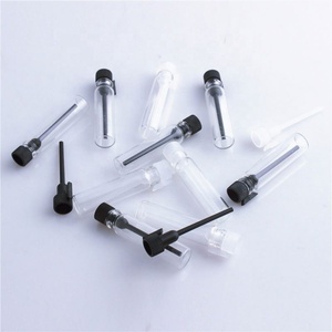 Wholesale 0.5ml 1ml 2ml 3ml Glass Tester Bottle <b>Perfume</b> Sample Vials <b>Mini</b> Glass Tubes with Plastic Stick - Product Image 4