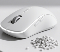 Roulettes de souris résistantes à l'usure de haute qualité avec matériau de base en élastomère thermoplastique (TPE)