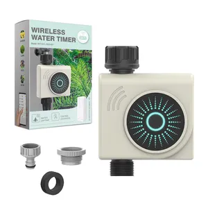 Maison Automatique Contrôleur D'eau Jardin Arroseurs De Pelouse D'irrigation En Plastique pour Système D'irrigation Sans Fil Numérique Minuterie D'eau