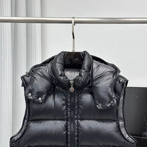 Gilet e Giacche Senza Maniche da <span class=keywords><strong>Uomo</strong></span> Invernali Outdoor Streetwear di Alta Qualità Antifreddo Caldi e Comodi con Cerniera - Product Image 4