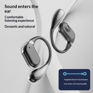Écouteurs Bluetooth sans fil Q11 à fixation auriculaire, confort optimal, suppression du bruit, son premium pour la course, le sport et l'écoute - Product Image 3