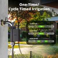 Ewelink SONOFF SWV-BSP Vanne d'eau intelligente Zigbee3.0 IP55 Système d'irrigation automatique Convient au Royaume-Uni, à la plupart des pays d'Europe