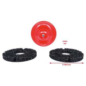 KS TOOLS - 100.4070 Jeu de meuleuses de roues, ø 160mm, intérieur ø 60 mm (4 pcs) - EAN 4042146211229 FREINS ET ROUES - Product Image 2