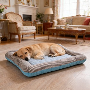 Summer Ice Silk Pet Mat <strong>Cool</strong> Breathable Multi-functional Ice Nest <strong>Pad</strong> for Small Medium Dog Cat Indoor Sleeping Rest Pet Bed - Product Image 1