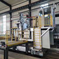 Nouveau Verseur Automatique Machine Fonderie Usine Construction Métal Coulée Machines Pompe Moteur Moteur Roulement Fer Fondu Nouveau