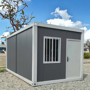Casa Contenedor Portátil de Acero Estilo Mediterráneo para Oficinas Exteriores, Cocinas de Campus y Patios, Fabricada con Panel Sándwich - Product Image 1