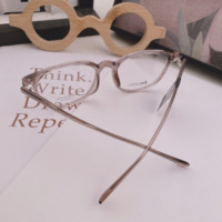Monturas de Gafas Unisex Ligeras con Diseño Geométrico de Placa Coreana, Modernas, al por Mayor, Opciones Multicolor