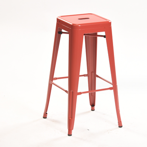 <span class=keywords><strong>Tabouret</strong></span> de bar en métal mat <span class=keywords><strong>Tabouret</strong></span> de bar en métal empilable 75cm de hauteur - Product Image 6