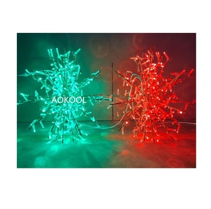 Ngoài trời 3D treo <span class=keywords><strong>Led</strong></span> pháo hoa Starburst giáng sinh Motif đèn - Product Image 1
