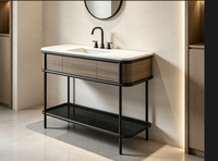 Console de maquillage de luxe pour chambre d'hôtel, style antique, design classique, tendance 2027