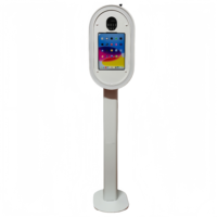 Kit de photomaton portable tout-en-un avec éclairage LED moderne, montage rapide, caméra selfie, télécommande Bluetooth en métal robuste