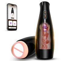 Neuer Männlicher Masturbationsbecher mit 7 Vibrationsmodi, Realistisch Strukturierte Taschenmuschi mit Leiser Sexmaschine, Erwachsenenspielzeug für Männer