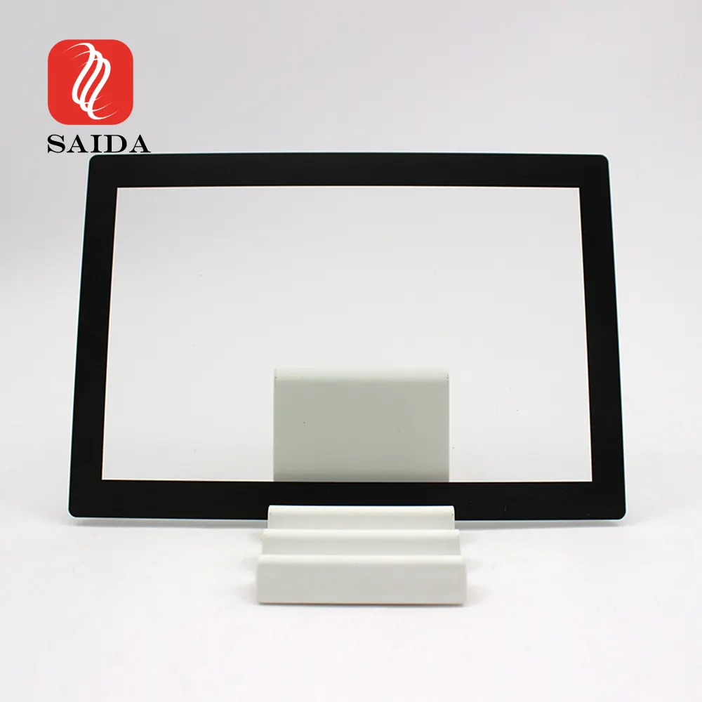 Large 32inch Clear Display Cover Glass with One Sided Anti-Reflective Coating for Information Display