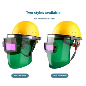 <span class=keywords><strong>Casco</strong></span> de Soldadura Automático de Cara Completa HK para Soldador de Arco de Argón <span class=keywords><strong>con</strong></span> ATPV 10.8cal/sqcm Sin Protección Dieléctrica Montado en el <span class=keywords><strong>Casco</strong></span> - Product Image 1