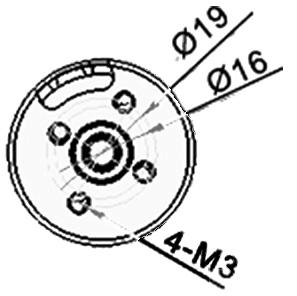BGM2606-90T Gimbal External Rotor Brushless Motor DC 8-14V Gopro3 Gimbal Handheld Gimbal Integrated <b>Magnetic</b> <b>Ring</b> UAV - Product Image 6