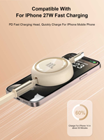 100W Charge Rapide Type C Câble Rétractable Super Rapide Charge USB C USB-C Cordon De Données Tresse pour IOS Ordinateur Portable Chargeur Câble Données