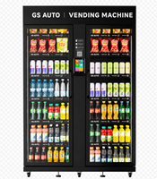 Distributeur automatique combiné de café et de snacks, machine réfrigérée pour aliments et boissons chaudes et froides pour bureau et usine