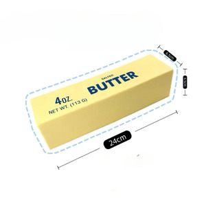 Jouet anti-stress à rebond lent en forme de bâton de beurre salé, 24 cm, 14 oz, pour soulager l'anxiété, jouets Taba - Product Image 5