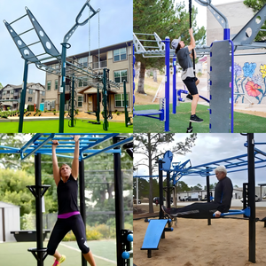 Outdoor Fitness Training Station for Park School Community Custom Designed Multi Function Commercial Gym Equipment CYDZ-29 Integ - Product Image 4