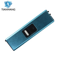 Briquet électrique à arc plasma rechargeable par USB TW-901, petit format, avec lampe torche