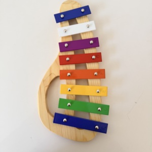 Piano Orff 8 notes, basson et <span class=keywords><strong>xylophone</strong></span>, instrument de musique pour enfants, percussion, sacoche, matériau <span class=keywords><strong>en</strong></span> <span class=keywords><strong>fer</strong></span>, bois - Product Image 1