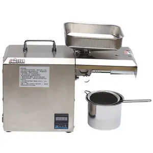 Máquina de prensado en frío de alta calidad, prensadora comercial de aceite de cacahuete para restaurante
