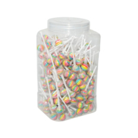 Hot Sale Rainbow Color Hard Candy Mini Small Lollipop Fruit Flavor Sugar Sweet Candy