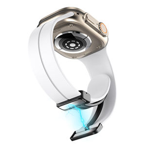 Popular para Fivela Magnética Watch <span class=keywords><strong>Strap</strong></span> for Sport <span class=keywords><strong>Strap</strong></span> Substituição Pulseira Silicone Oficial WatchBand - Product Image 2