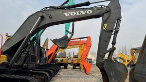 Pelleteuse Volvo EC350 d'occasion, grande capacité de 35 tonnes, avec faible durée de fonctionnement, avec composants centraux tels que moteur, boîte de vitesses, roulement de pompe à engrenages - Product Image 2