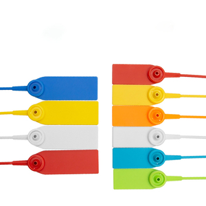 Tùy chỉnh thiết kế tag với logo vuông quần áo nhựa an ninh con dấu Tag cho quần áo và túi - Product Image 3