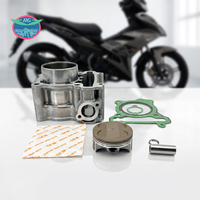 Nouveau kit cylindre à gros alésage en aluminium LC150-K 62 mm 170 CC OE 2VP compatible Yamaha MX King Vixion NVA R15 V2 Pièces de course