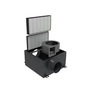 Hot Sale Home Heat Recovery Fresh Air Ex-changer Hvac Ventilation System 350m3/h factory price